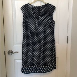 Blue Patterned Dress